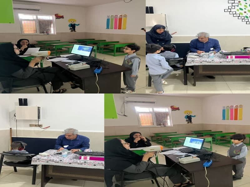 اجرای طرح بینایی وشنوایی سنجی